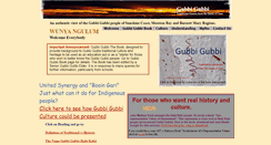 Desktop Screenshot of gubbigubbi.com